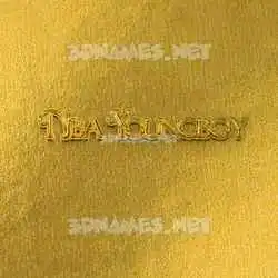 nba youngboy in All Gold style - 3D name wallpaper