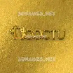 ngoctu in All Gold style - 3D name wallpaper
