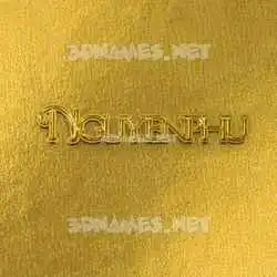 nguyenphu in All Gold style - 3D name wallpaper