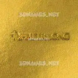 nhattruong in All Gold style - 3D name wallpaper