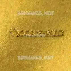 noorahmed in All Gold style - 3D name wallpaper