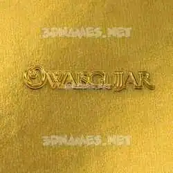 owaisgujjar in All Gold style - 3D name wallpaper
