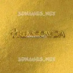 premgowda in All Gold style - 3D name wallpaper