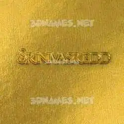 srinivasredd in All Gold style - 3D name wallpaper