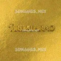 tirupathirao in All Gold style - 3D name wallpaper