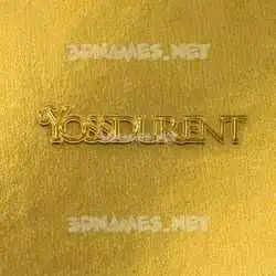 yossdurent in All Gold style - 3D name wallpaper