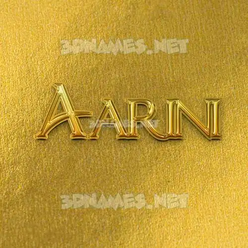 aarini in All Gold style - 3D name wallpaper aarini in All Gold style - 3D name wallpaper