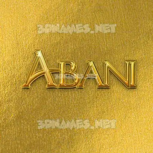 abani in All Gold style - 3D name wallpaper abani in All Gold style - 3D name wallpaper