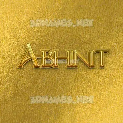 abhinit in All Gold style - 3D name wallpaper abhinit in All Gold style - 3D name wallpaper