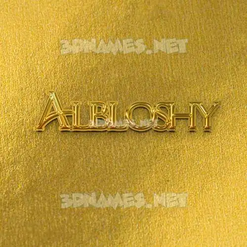 albloshy in All Gold style - 3D name wallpaper albloshy in All Gold style - 3D name wallpaper