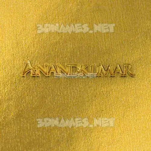 anandkumar in All Gold style - 3D name wallpaper anandkumar in All Gold style - 3D name wallpaper