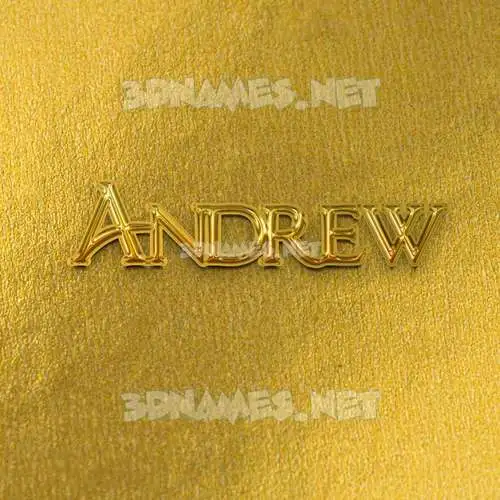 andrew in All Gold style - 3D name wallpaper andrew in All Gold style - 3D name wallpaper