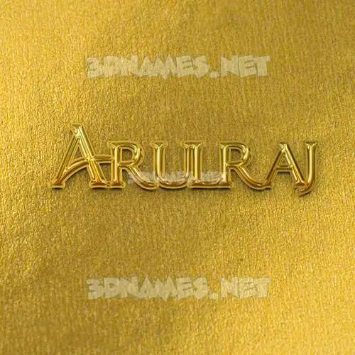 arulraj in All Gold style - 3D name wallpaper arulraj in All Gold style - 3D name wallpaper