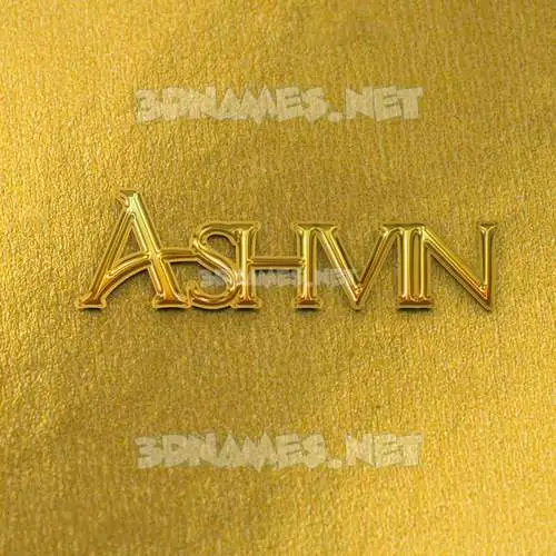 ashvin in All Gold style - 3D name wallpaper ashvin in All Gold style - 3D name wallpaper