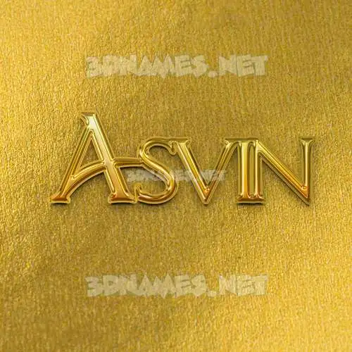 asvin in All Gold style - 3D name wallpaper asvin in All Gold style - 3D name wallpaper
