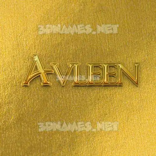 avleen in All Gold style - 3D name wallpaper avleen in All Gold style - 3D name wallpaper