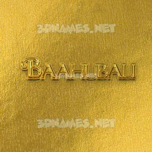 baahubali in All Gold style - 3D name wallpaper baahubali in All Gold style - 3D name wallpaper