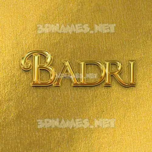 badri in All Gold style - 3D name wallpaper badri in All Gold style - 3D name wallpaper
