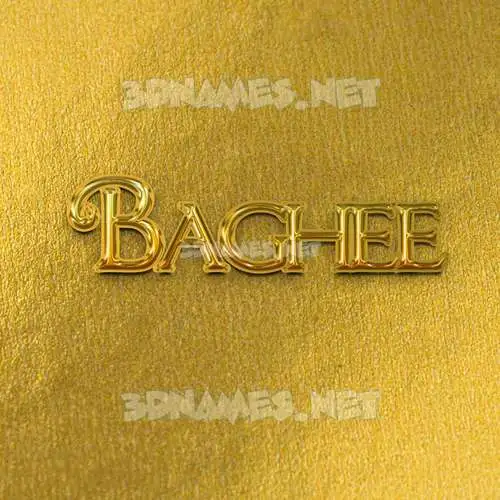 baghee in All Gold style - 3D name wallpaper baghee in All Gold style - 3D name wallpaper