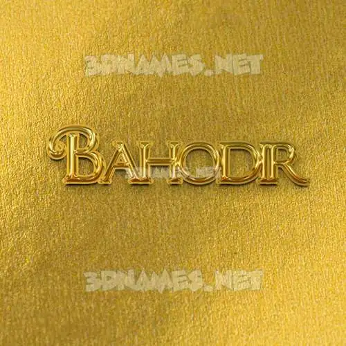 bahodir in All Gold style - 3D name wallpaper bahodir in All Gold style - 3D name wallpaper