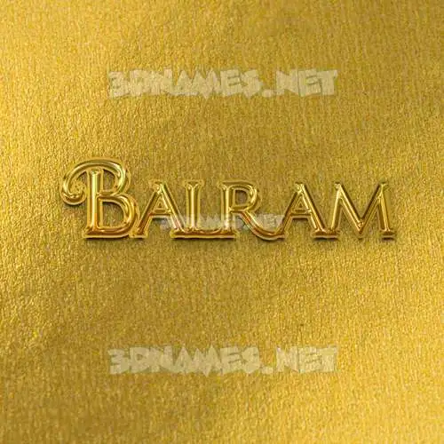balram in All Gold style - 3D name wallpaper balram in All Gold style - 3D name wallpaper