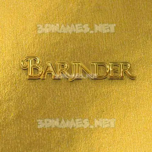 barjinder in All Gold style - 3D name wallpaper barjinder in All Gold style - 3D name wallpaper