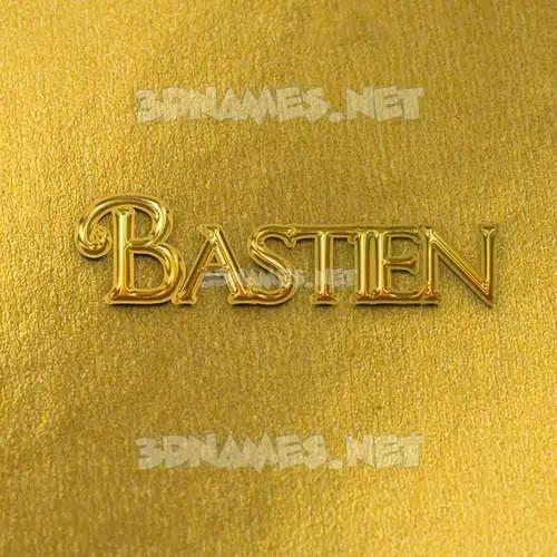 bastien in All Gold style - 3D name wallpaper bastien in All Gold style - 3D name wallpaper