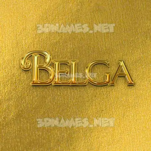 belga in All Gold style - 3D name wallpaper belga in All Gold style - 3D name wallpaper