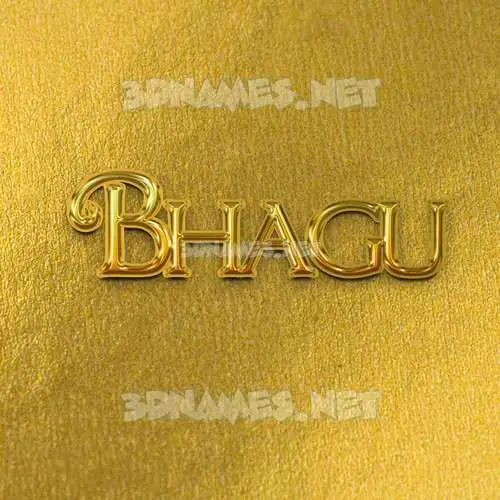 bhagu in All Gold style - 3D name wallpaper bhagu in All Gold style - 3D name wallpaper