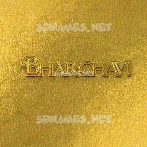 bharghavi in All Gold style - 3D name wallpaper bharghavi in All Gold style - 3D name wallpaper