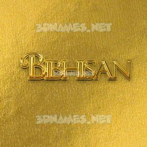 bibhisan in All Gold style - 3D name wallpaper bibhisan in All Gold style - 3D name wallpaper