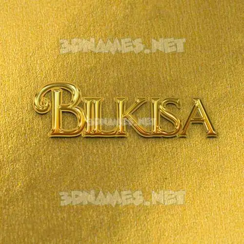 bilkisa in All Gold style - 3D name wallpaper bilkisa in All Gold style - 3D name wallpaper