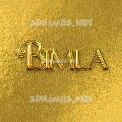 bimla in All Gold style - 3D name wallpaper bimla in All Gold style - 3D name wallpaper