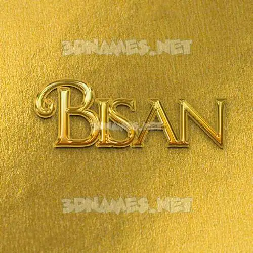 bisan in All Gold style - 3D name wallpaper bisan in All Gold style - 3D name wallpaper