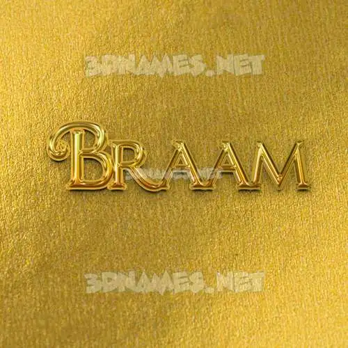 braam in All Gold style - 3D name wallpaper braam in All Gold style - 3D name wallpaper