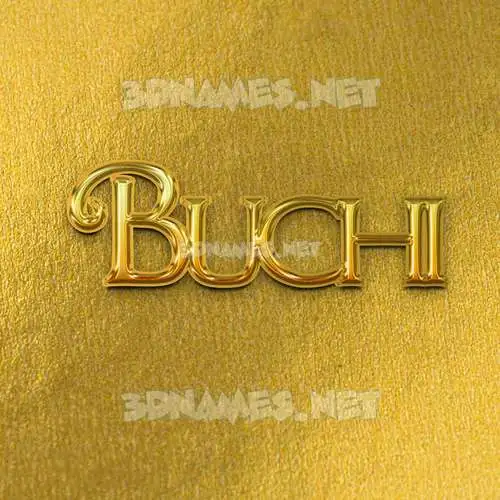 buchi in All Gold style - 3D name wallpaper buchi in All Gold style - 3D name wallpaper