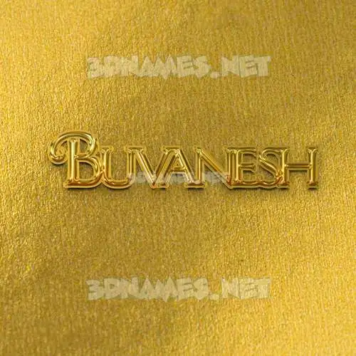 buvanesh in All Gold style - 3D name wallpaper buvanesh in All Gold style - 3D name wallpaper