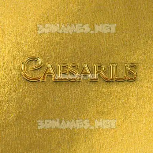 caesarius in All Gold style - 3D name wallpaper caesarius in All Gold style - 3D name wallpaper