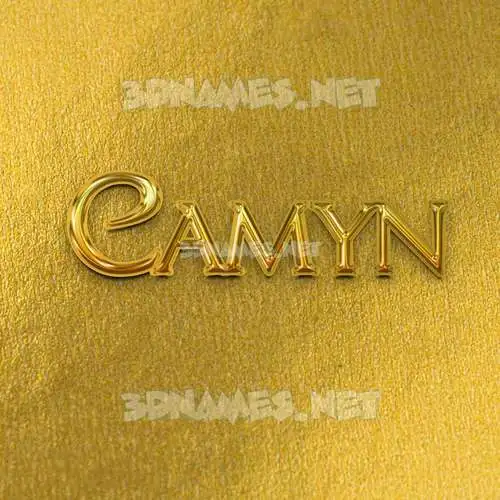 camyn in All Gold style - 3D name wallpaper camyn in All Gold style - 3D name wallpaper