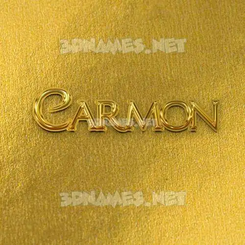 carmon in All Gold style - 3D name wallpaper carmon in All Gold style - 3D name wallpaper