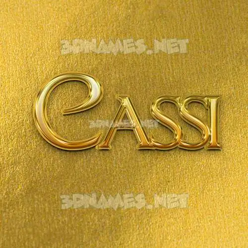cassi in All Gold style - 3D name wallpaper cassi in All Gold style - 3D name wallpaper
