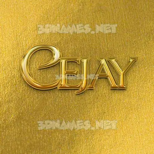 cejay in All Gold style - 3D name wallpaper cejay in All Gold style - 3D name wallpaper