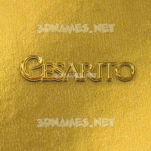 cesarito in All Gold style - 3D name wallpaper cesarito in All Gold style - 3D name wallpaper