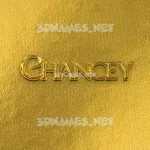 chancey in All Gold style - 3D name wallpaper chancey in All Gold style - 3D name wallpaper