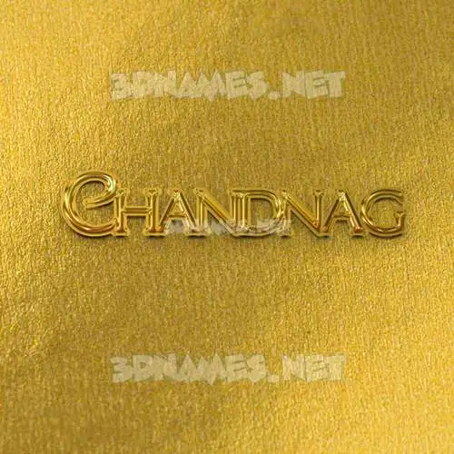 chandnag in All Gold style - 3D name wallpaper chandnag in All Gold style - 3D name wallpaper