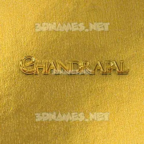 chandrapal in All Gold style - 3D name wallpaper chandrapal in All Gold style - 3D name wallpaper