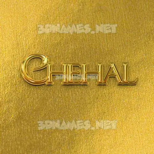chehal in All Gold style - 3D name wallpaper chehal in All Gold style - 3D name wallpaper