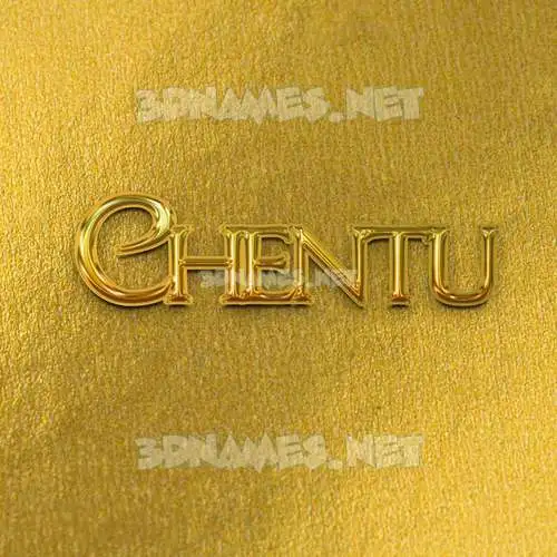 chentu in All Gold style - 3D name wallpaper chentu in All Gold style - 3D name wallpaper