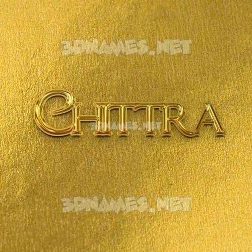 chittra in All Gold style - 3D name wallpaper chittra in All Gold style - 3D name wallpaper