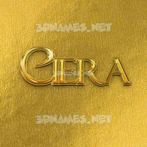 ciera in All Gold style - 3D name wallpaper ciera in All Gold style - 3D name wallpaper